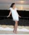 Robe tunique de plage Lise Charmel bain Perles Nacrées blanc ASB4469 BL 1