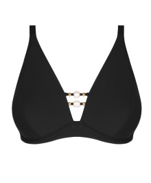 SWIMMING SUITS : Triangle swim bra with wires