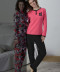 Pyjama Nuit et interieur Massana homewear Rose