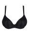 Soutien gorge spacer plongeant lisse invisible à armatures PrimaDonna Figuras charbon 0163256 CHB 100