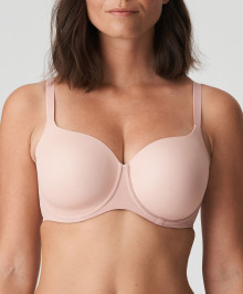 LINGERIE : Plus size padded bra full coverage underwired invisible smooth cups