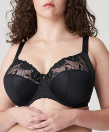 LINGERIE : Plus size full coverage underwired bra