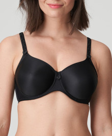 LINGERIE : Plus size underwired moulded bra full coverage invisible