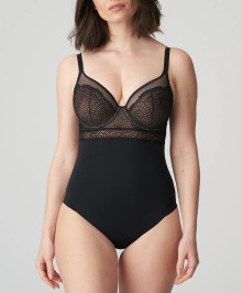 Bodysuit with embroideries