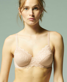 Full cup support bra plus size underwired