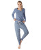 Pyjama Ensemble Bleu Smoke Blue Dreamer Skiny Face S 081863
