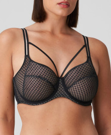 Full-cup underwired bra