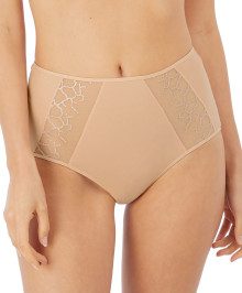 Invisibles : High-waisted cotton briefs