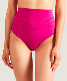 Bikini Bottoms : High waisted swimming bikini briefs