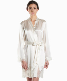 Dressing Gowns : Silk negligee