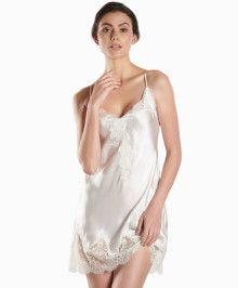 Nightgowns, Nighties : Sexy silk nighty