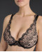 Soutien gorge grande taille triangle Art of Ink icone Aubade TD12 02 CONE 4