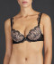 Soutien gorge push up Art of Ink icone Aubade TD18 CONE