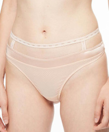 Thongs & Tangas : Thong Troublante golden beige