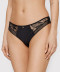 Tanga Chantelle True Lace noir C11M90 011