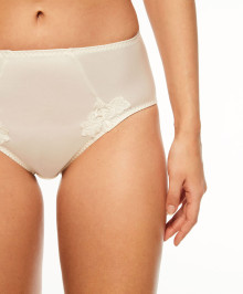 LINGERIE : High waisted invisible briefs
