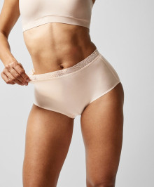 Briefs & Panties : Briefs high cut with lace