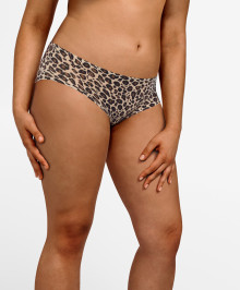 PANTIES & THONGS : Shorty one size leopard