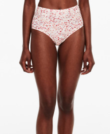 Invisibles : High cut briefs flowers