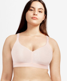 LINGERIE : Soft bra wire free plus size