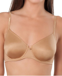 Moulded underwired bra
