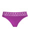 maillot de bain slip taille basse Lise Charmel bain ajourage couture violet ABA0415 violet