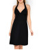 Robe de plage tour de cou Lise Charmel bain Ajourage Couture noir ASA1015 NO 1