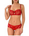 Shorty Lise Charmel Dressing Floral rouge ACC0488 DS 4