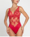 Body sexy prêt à porter Lise Charmel Glamour Couture rouge ALH5207 GD 4