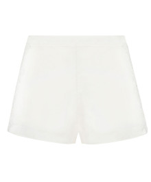 Shorts & Trousers : Silk shorts