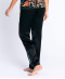 Pantalon en satin de soie Lise Charmel Fleurs Étoiles éclat étoile (noir et multicolore) ALH0096 EE 9