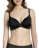 Soutien-gorge coque armatures spacer 3D Simone Pérèle Caresse noir 12A316-015