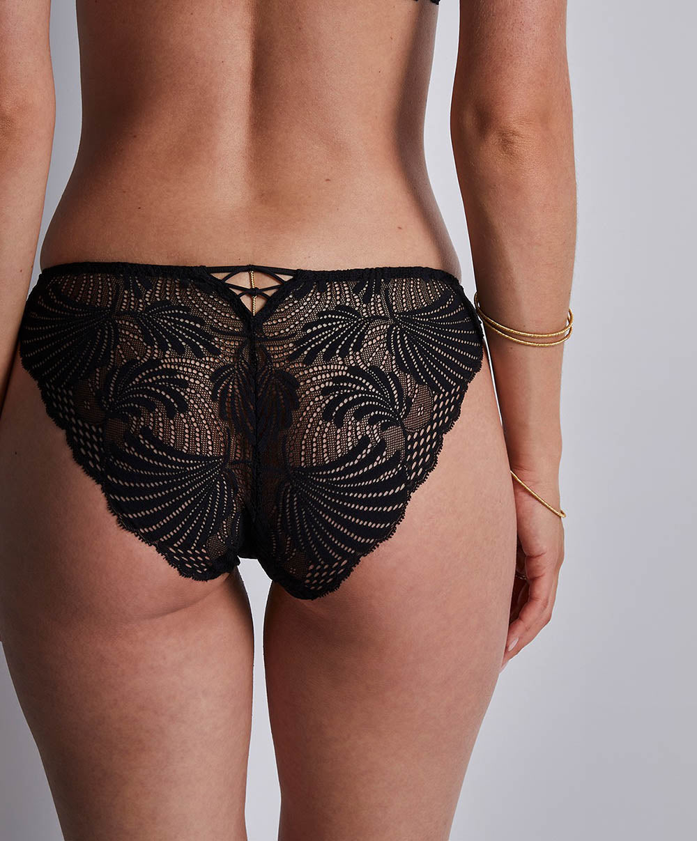 Culotte italienne Rythm of desire Noir Aubade 2A27-NOIR