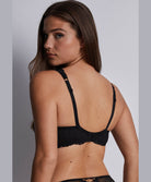 Soutien-gorge corbeille armatures Rythm of desire Noir Aubade 2AF14-NOIR