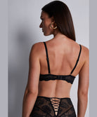 Soutien-gorge triangle plunge Rythm of desire Noir Aubade 2AN12-NOIR