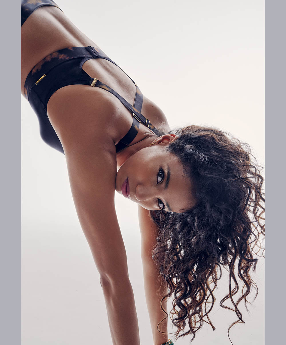 Brassière sport Hot motion Noir Aubade 2H03-2-NO