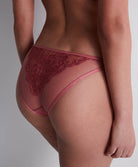 Culotte mini-cœur Feeling myself Rosewood Aubade 3A20-ROSW