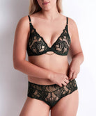 Soutien-gorge triangle armatures Into the groove Forest Aubade 3BF12-FORE