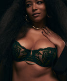 Soutien-gorge corbeille Into the groove Forest Aubade 3BF14-FORE