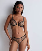 Culotte italienne Voodoo kiss Millenium black Aubade 3D27-MIBL