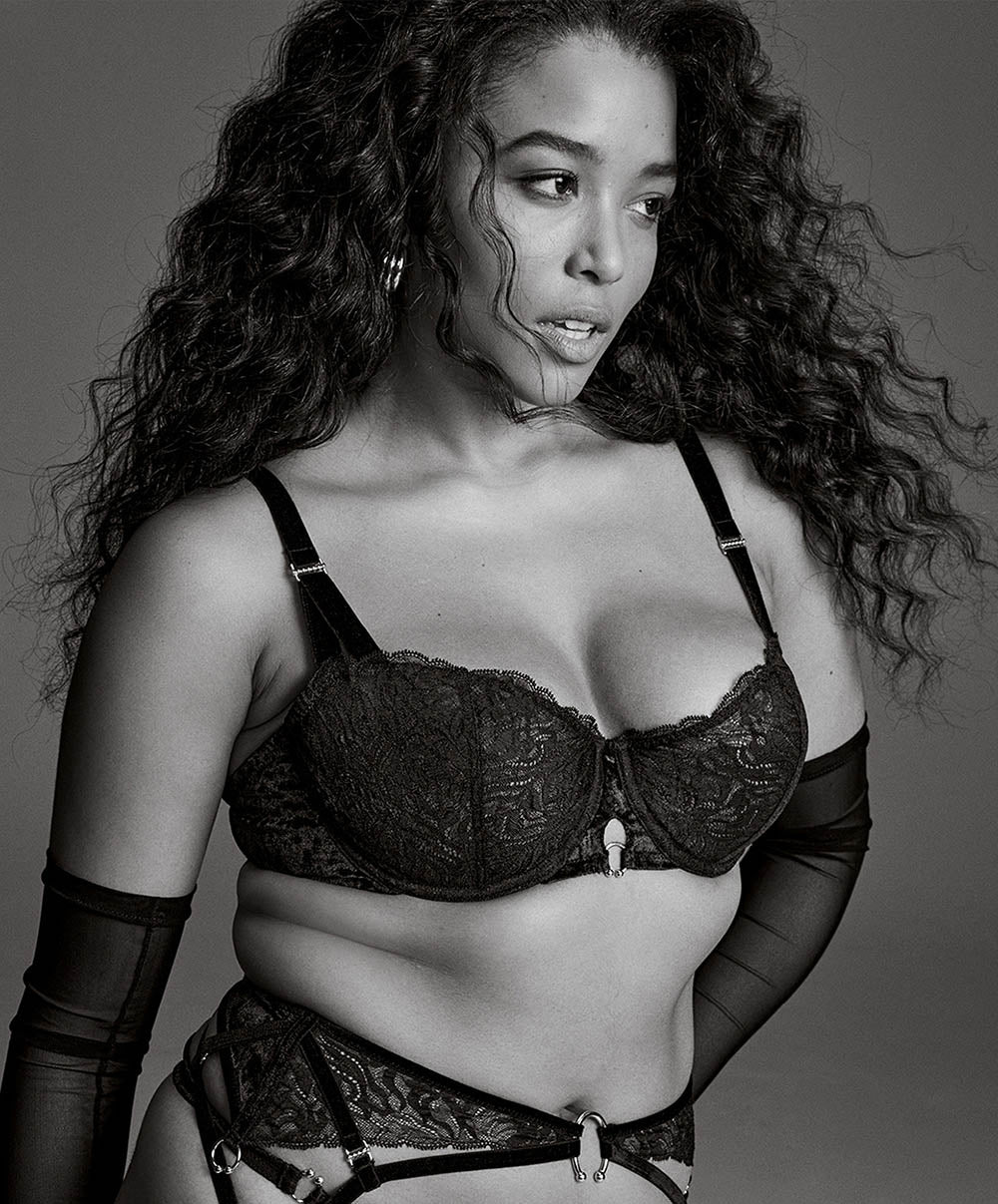 Soutien-gorge corbeille The night before Black bird Aubade 3IF14-BLAB