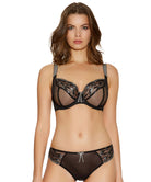 Soutien-gorge-Balconnet-Plongeant-Noir-Vixen-Freya-Face-AA1851