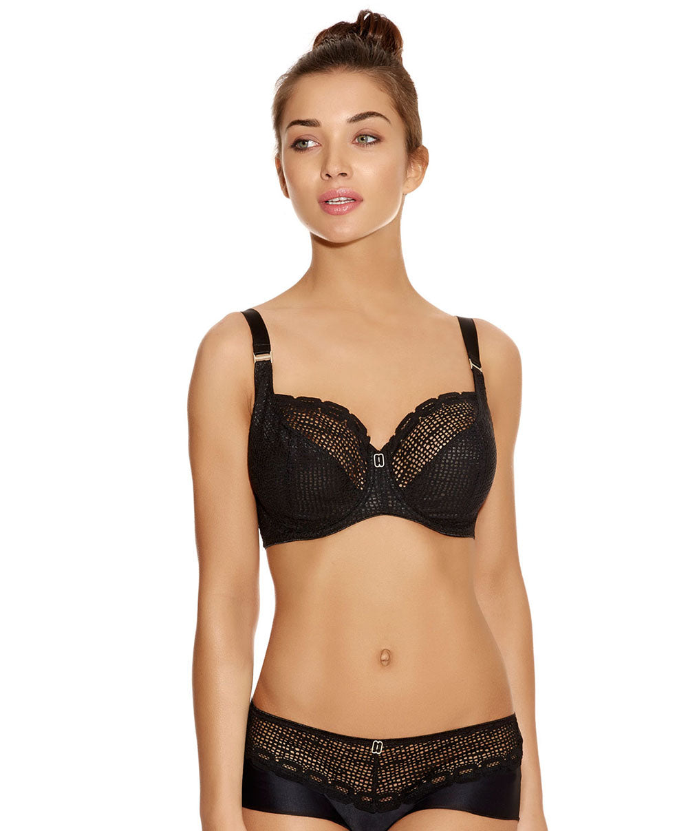 Underwired Balconette Bra – Erika lingerie