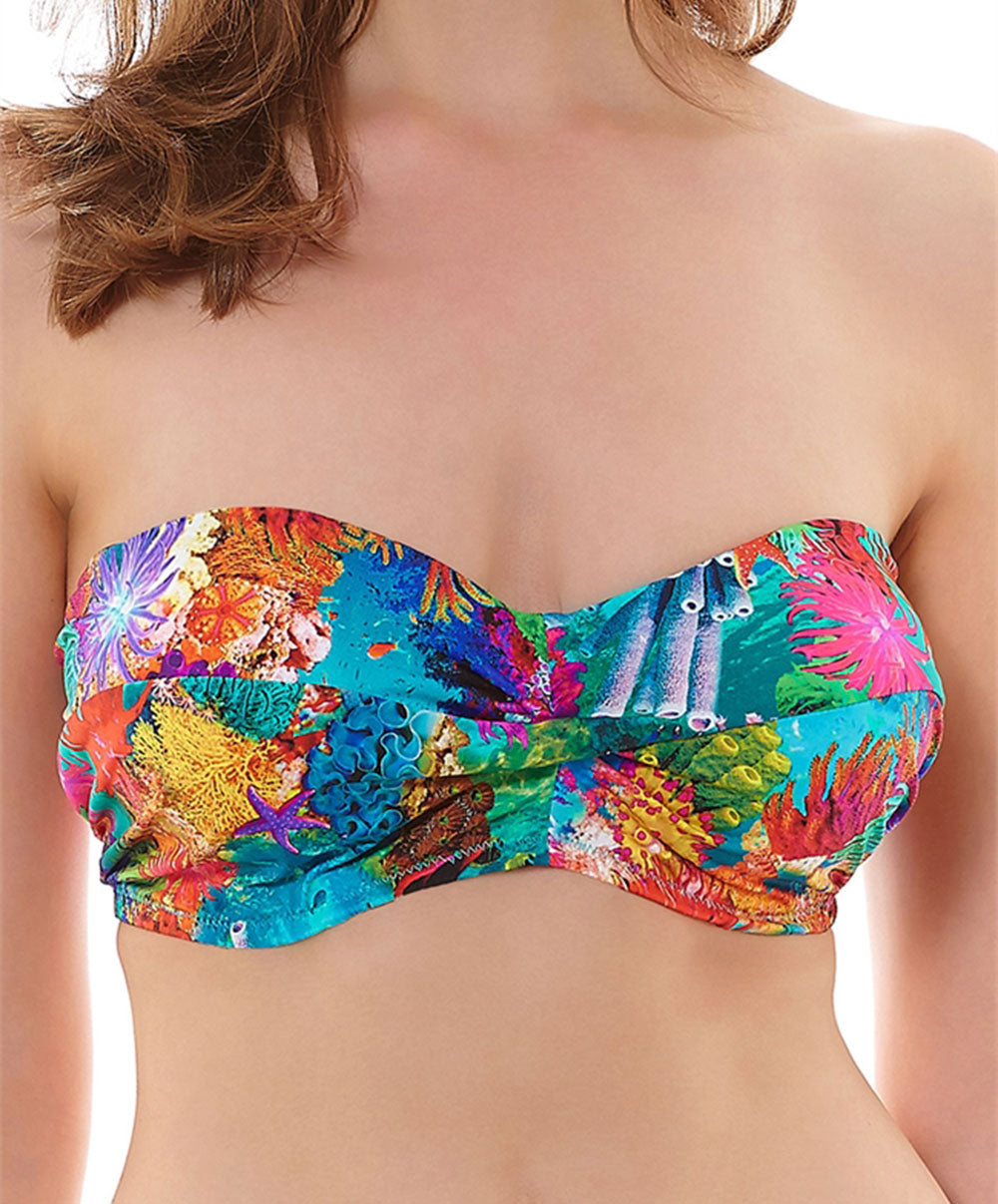 Bandeau Twist Armatures - Maillot de Bain Multicolore Reef Under the Sea Freya swim AS3929