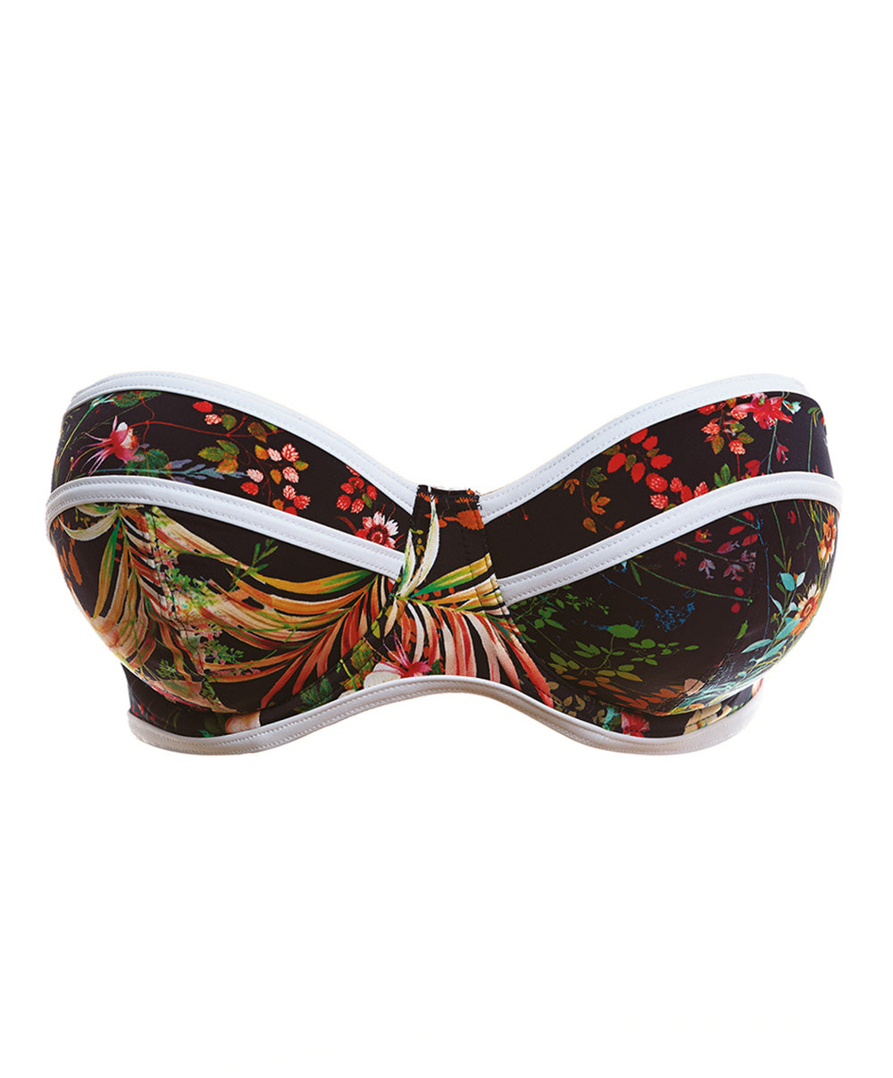 Soutien-gorge de bain bandeau Club Tropicana Freya swim Multicolore
