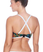 Soutien-gorge de bain bandeau Club Tropicana Freya swim Multicolore