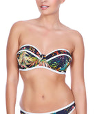 Soutien-gorge de bain bandeau Club Tropicana Freya swim Multicolore
