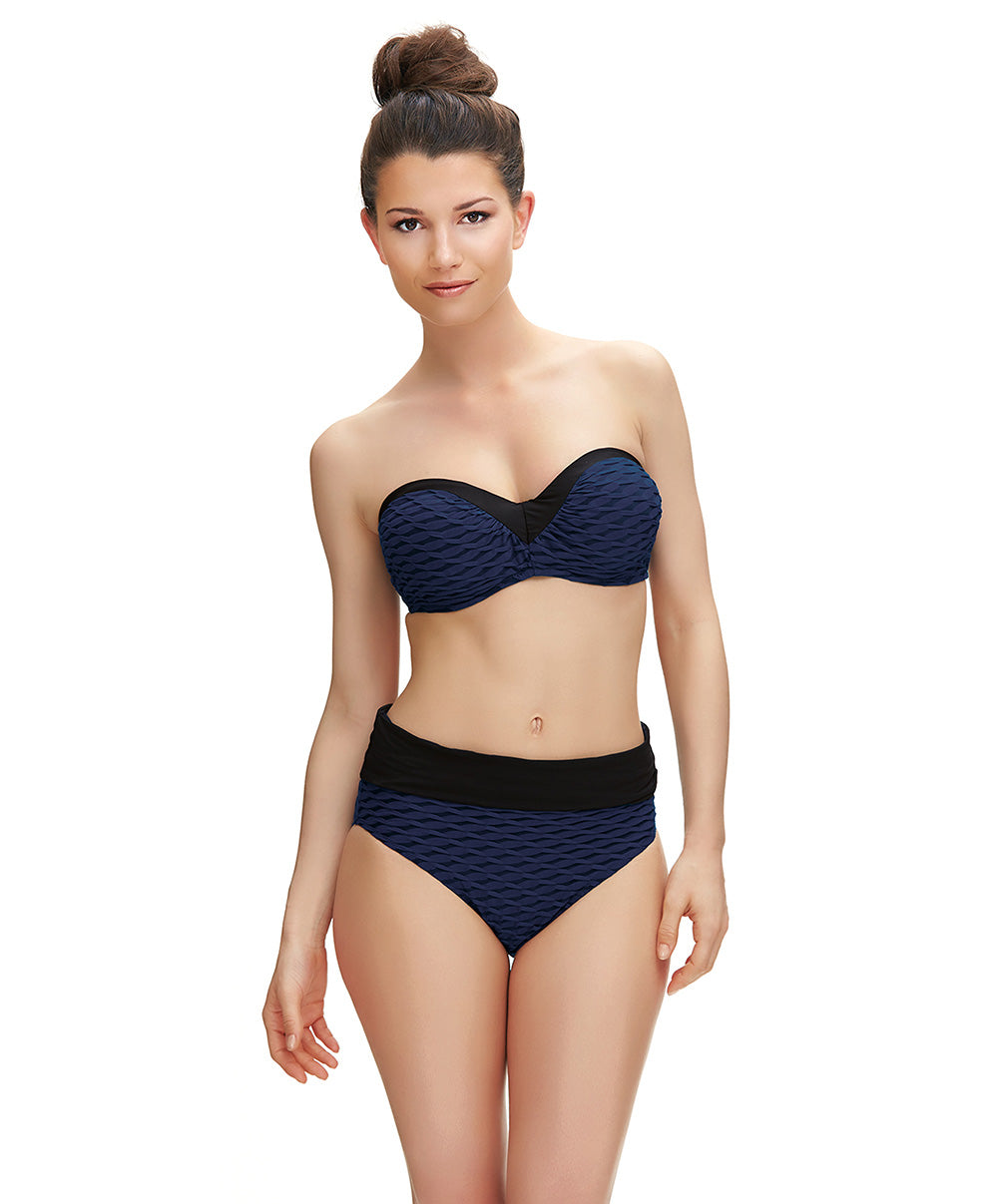 Bandeau de bain plisse armatures Sarasota Fantasie Swim Nightshade