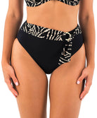 Bas de maillot de bain taille haute Fantasie swim Silhouette island Monochrome FS504578-MOM