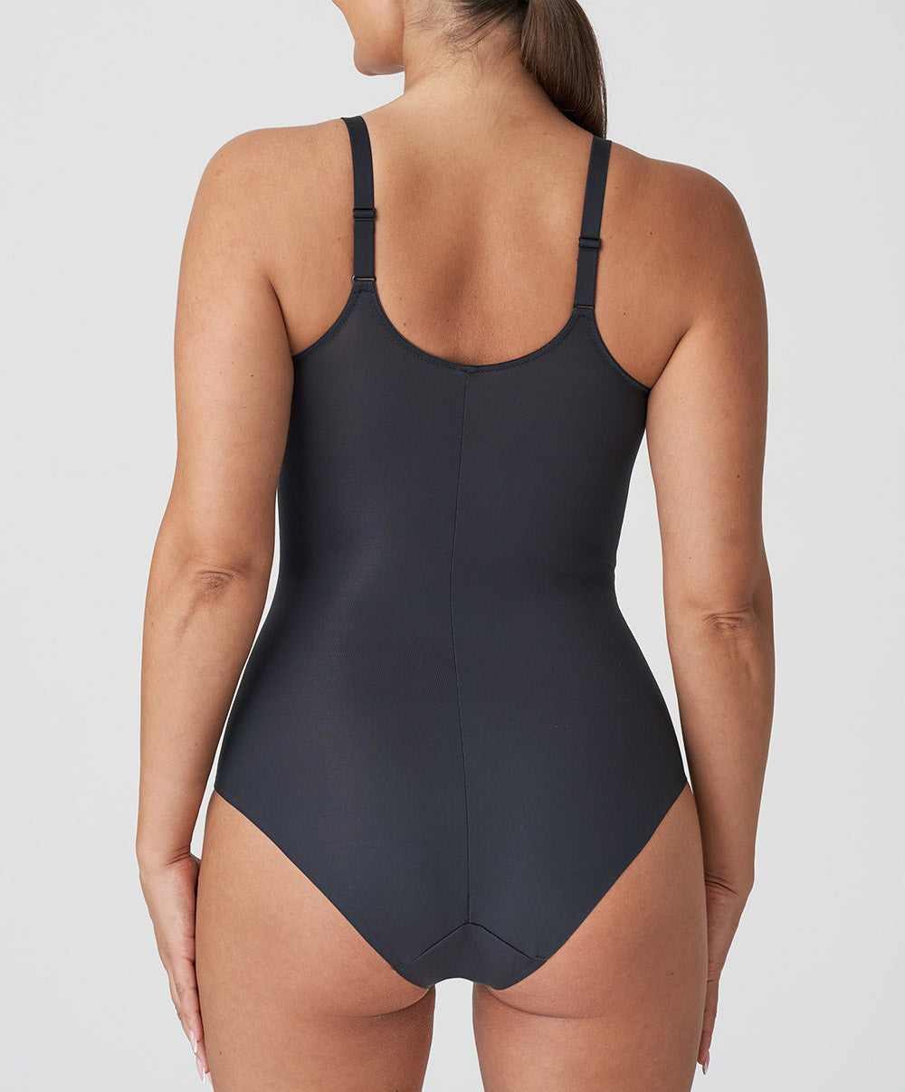 Body  bonnets moulés lisses à armatures invisible PrimaDonna Figuras charbon 0463256-CHB